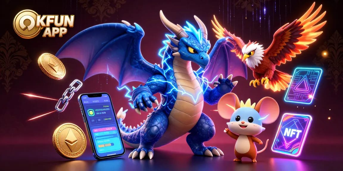 Spin the reels with OKFUN APP to win exciting prizes in a dynamic casino world!