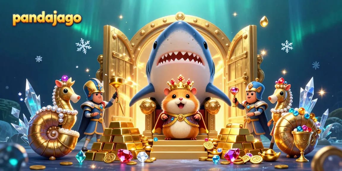 Memenangkan jackpot di pandajago dengan simbol slot yang memikat dan berlian bersinar.