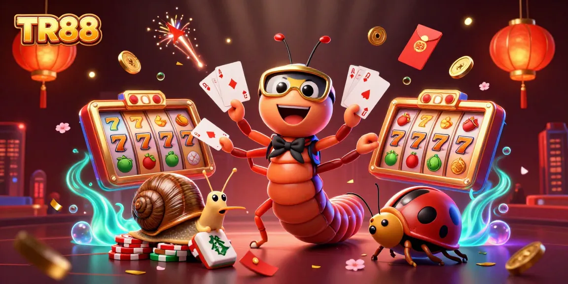 Experience the thrill of TR88 slots with vibrant characters and dynamic game elements.