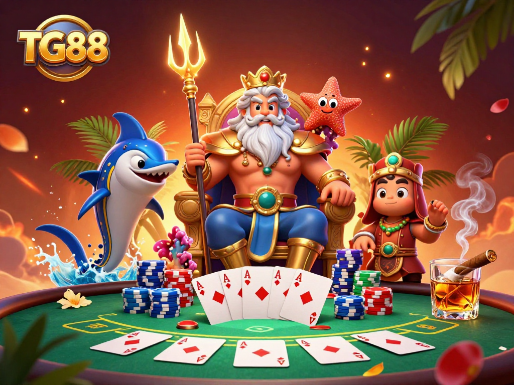 Engage in thrilling gameplay at TG88, where vibrant poker action meets expert strategy in an immersive casino world.