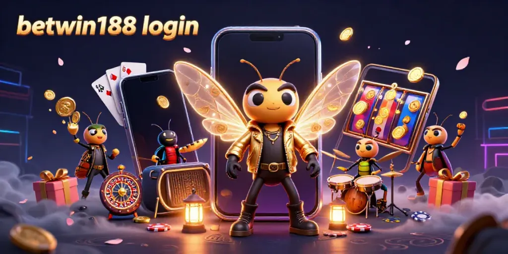 Permainan menarik di betwin188 login dengan cicada rock star dan elemen slot online
