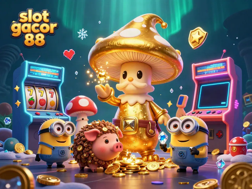 Experience the allure of slot gacor 88 with vibrant characters and exciting game elements.