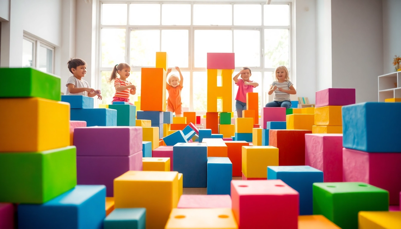 Find out more about vibrant foam building blocks inspiring creativity in children.