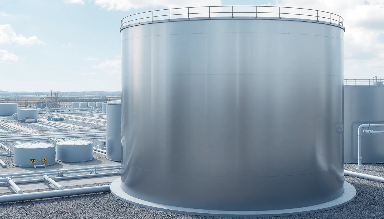 View of Above-Ground Storage Tank Design illustrating key features and industrial context.