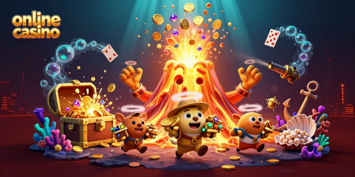 Gioca all'online casino, esplora il vulcano dorato e raccogli tesori nel mondo dei giochi d'azzardo.