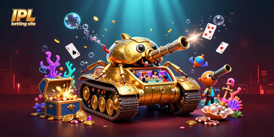 Experience thrilling gameplay at the IPL betting site with a vibrant casino illustration, showcasing action and excitement.