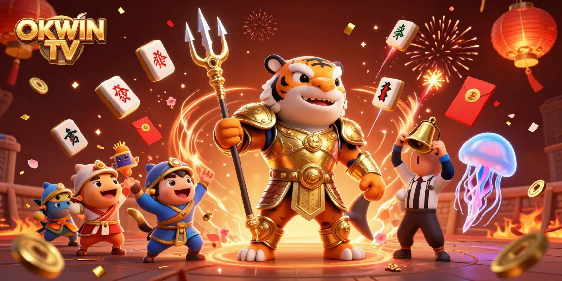 Experience thrilling gaming with OKWIN TV, featuring action-packed underwater casino battles.