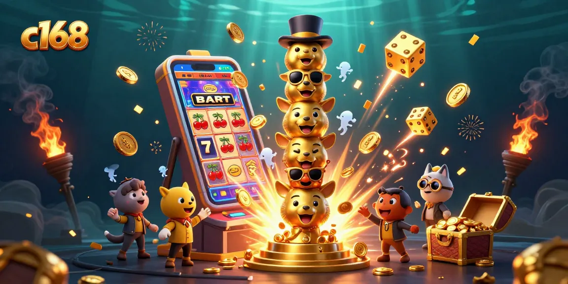 Spin the reels and uncover jackpot treasures at c168 with vibrant slot machine chaos