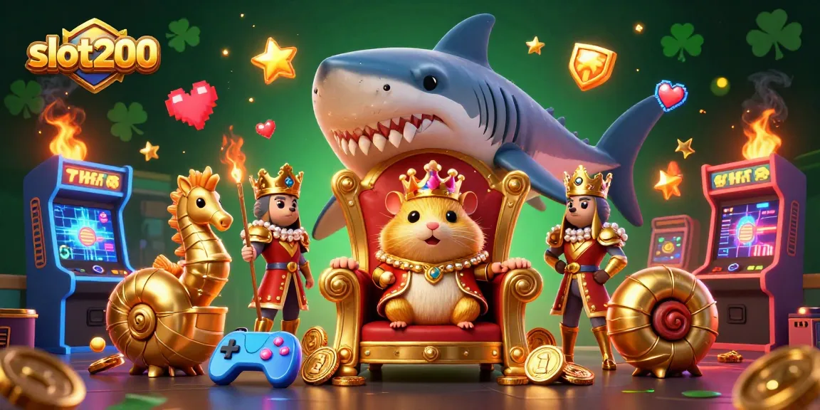 Slot200 memainkan mesin slot dari laut yang mendebarkan dengan raja hamster dan penjaga kuda laut.