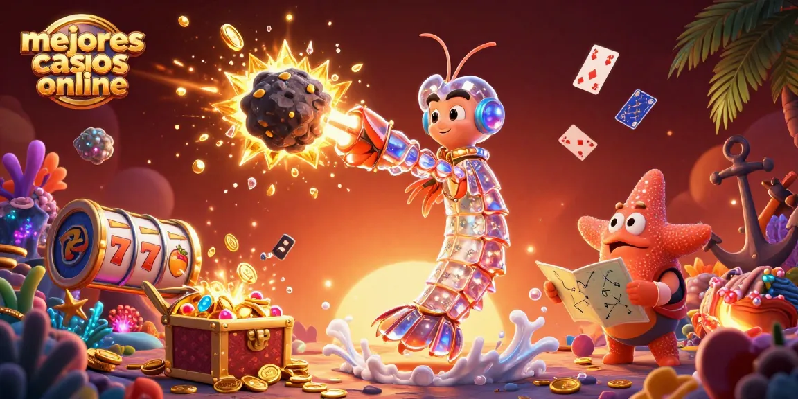Los mejores casinos online ofrecen tragamonedas emocionantes con oro y gemas flotando.