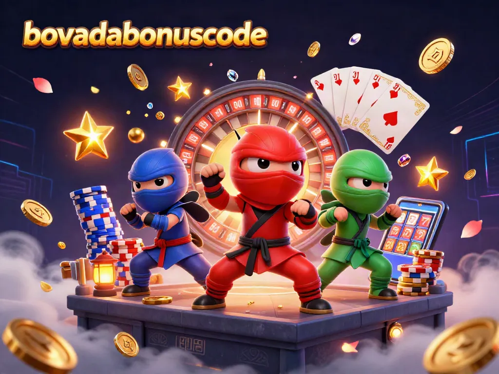 Engage with the latest bovadabonuscode offers as colorful chameleons celebrate with casino wins.