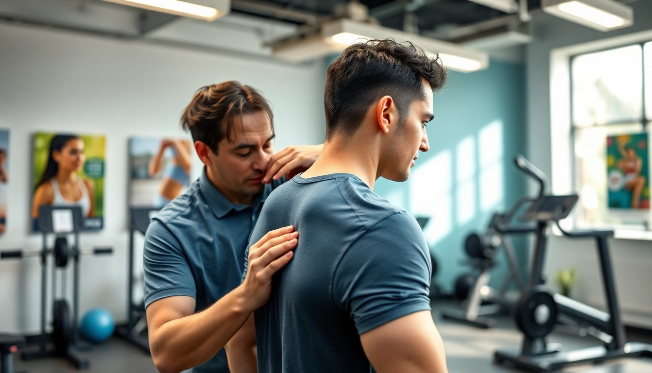 Chiropractor for athletes St. Albert providing expert care to a professional athlete.
