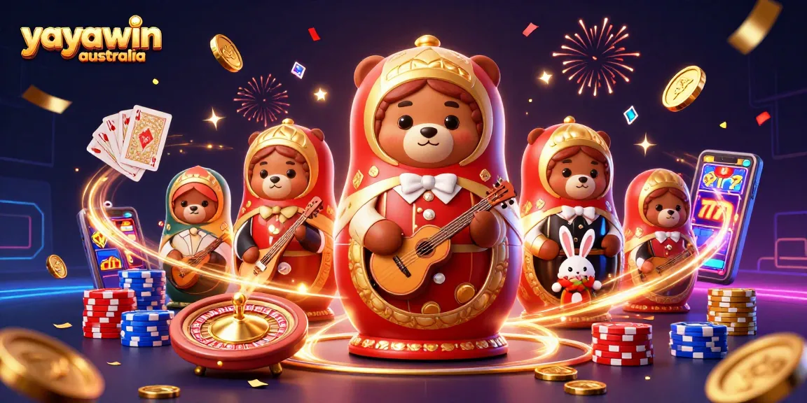 Experience the excitement of yayawin australia with vibrant casino characters and dynamic gaming elements.