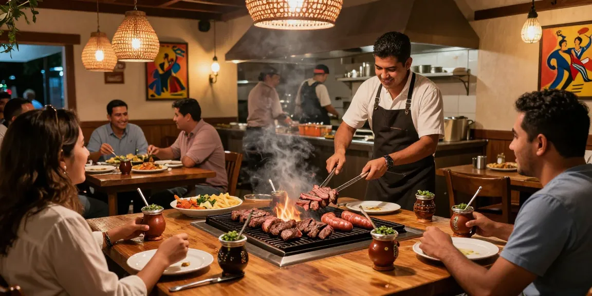Experience the best parrillada Argentina near me, featuring sizzling meats and lively dining atmosphere.