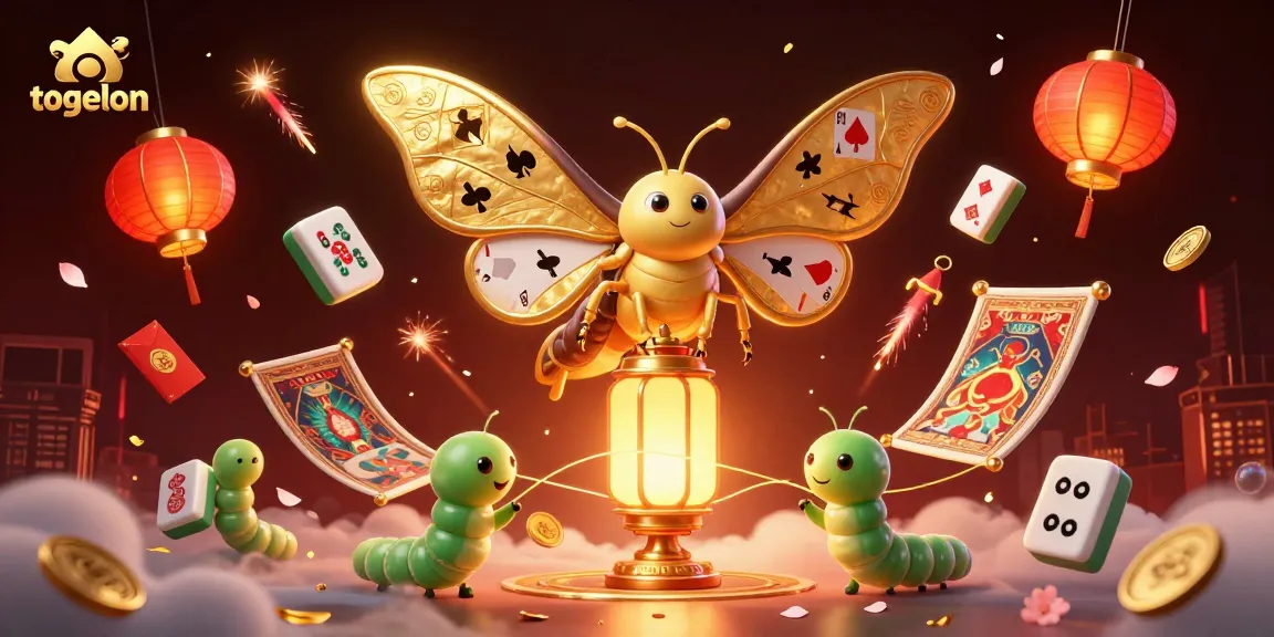 Experience togelon with vibrant casino elements illustrated in a dynamic and engaging scene.