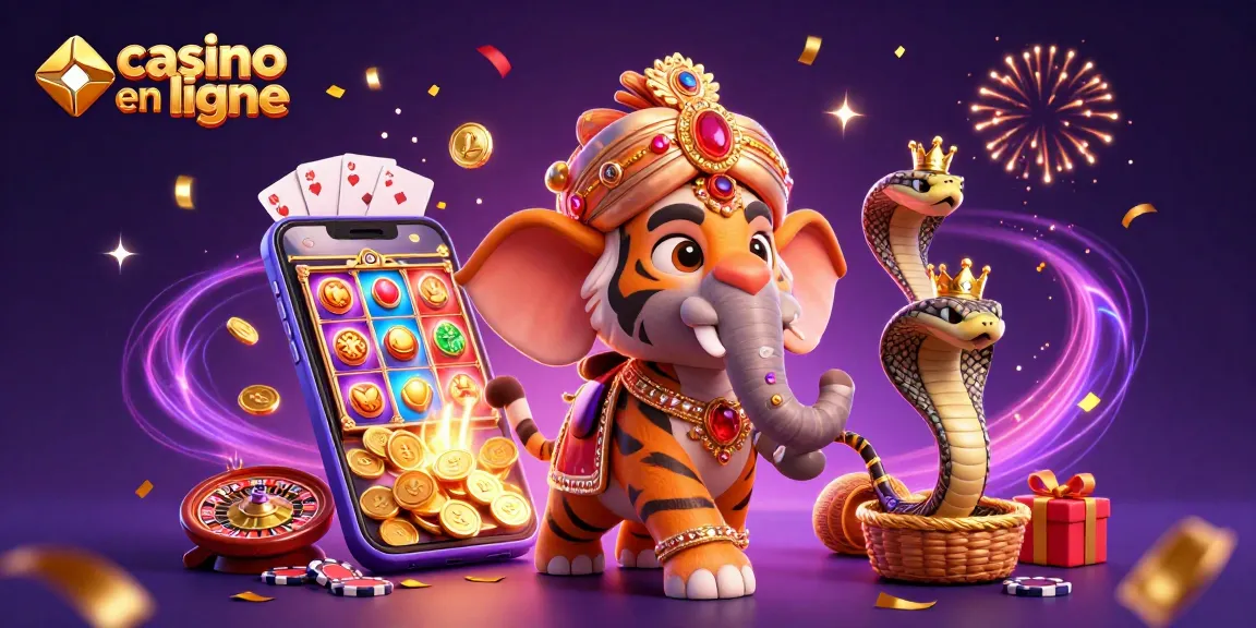 Découvrez les jeux captivants dans un casino en ligne tout en profitant de l'animation féerique.