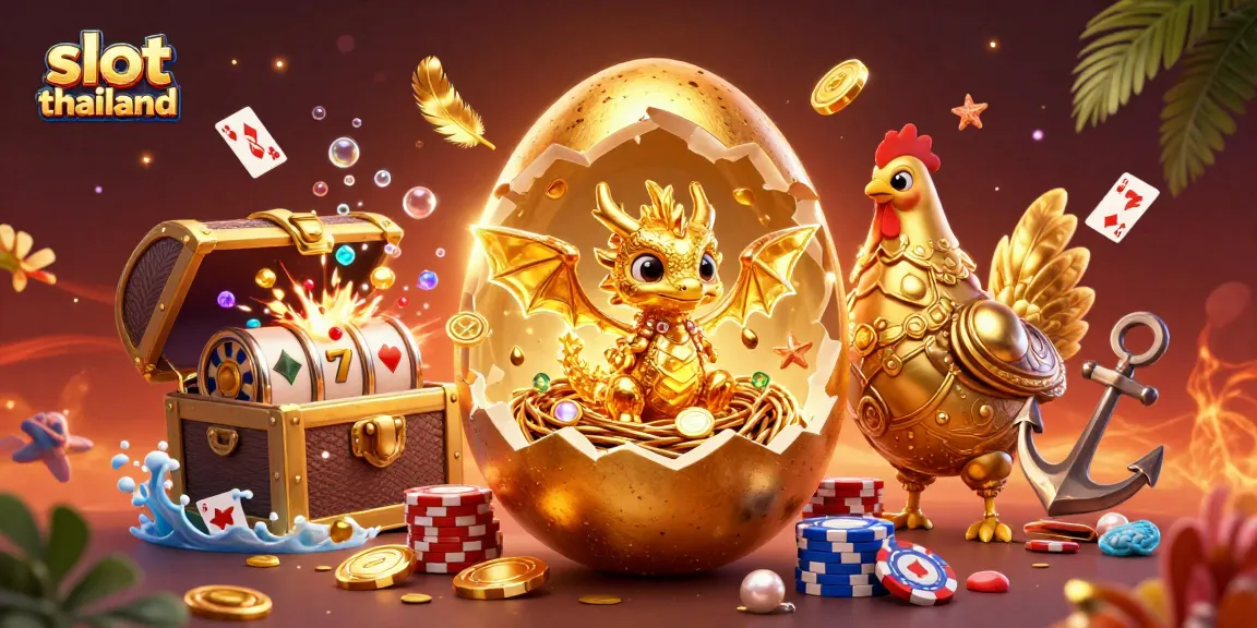 Celebrate winning strategies at slot thailand with golden treasures and vibrant casino elements.