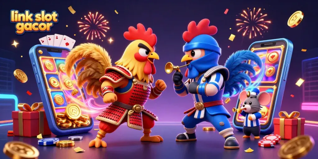 Memenangkan slot gacor dengan strategi bermain cerdas di arena pertarungan ayam, tampilkan hero berkostum dan slot terpanas.