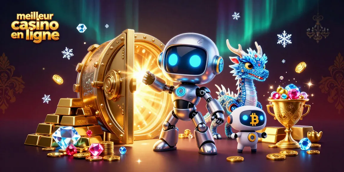 Découvrez le meilleur casino en ligne avec des robots, dragons et trésors scintillants!