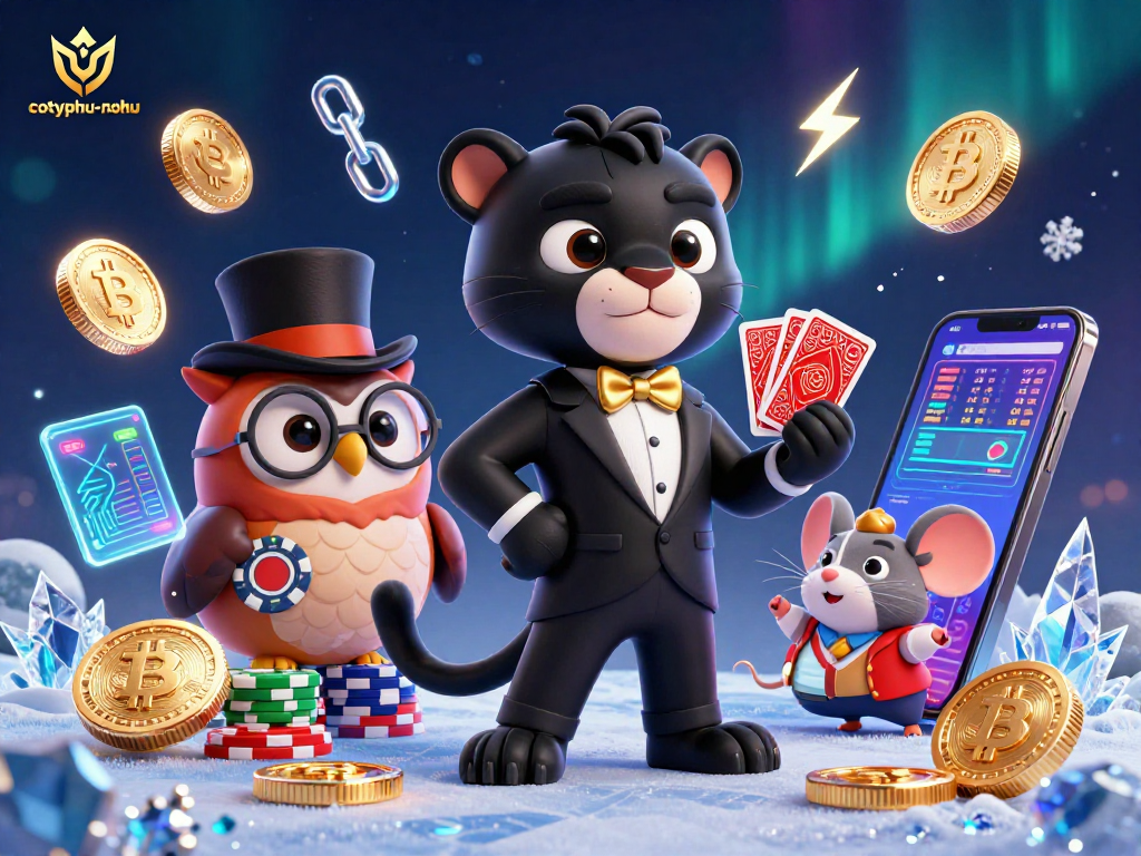 Cottyphu-nohu offers an engaging casino experience with cartoon characters and vibrant gaming elements.
