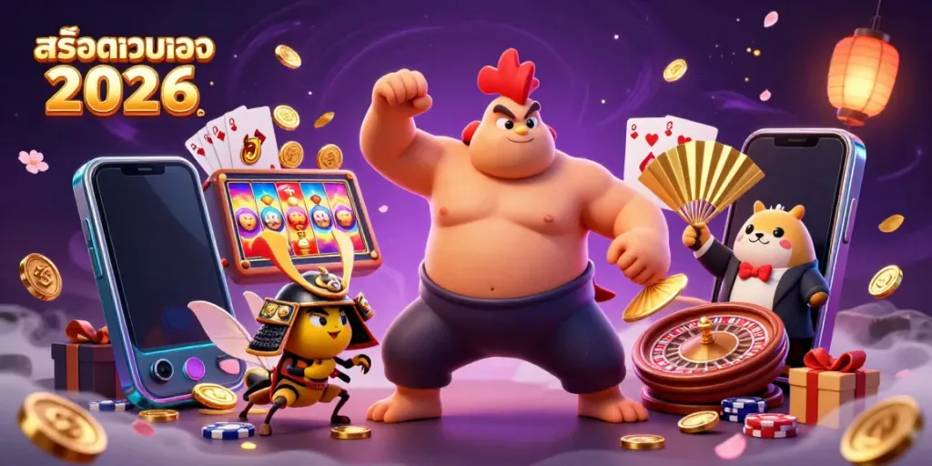 Experience thrilling gameplay with สล็อตเว็บตรง 2026 featuring vibrant characters and dynamic slot elements.