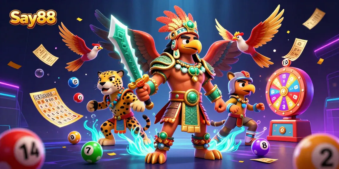 Engage with Say88's vibrant gaming experience featuring dynamic elements and exciting characters.