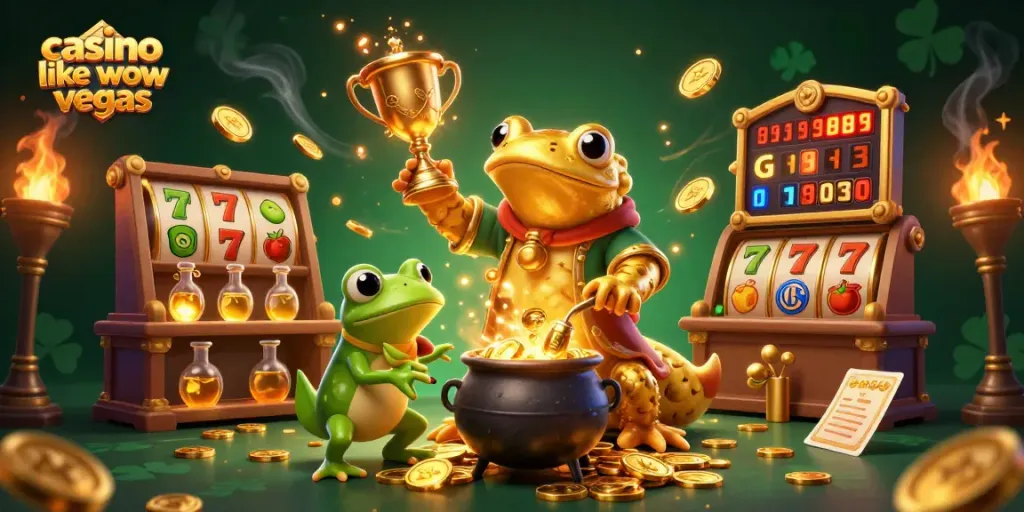 Experience the thrill of winning with casino like wow vegas in a vibrant gaming scene full of gold and excitement.