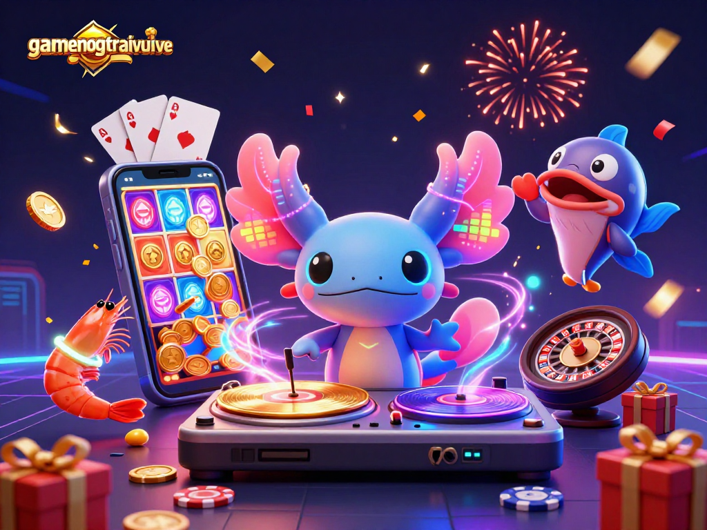 Experience thrilling wins at gamenongtraivuive with vibrant 3D casino action featuring charismatic characters.