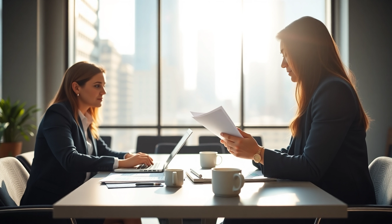 Analyze New York spousal support estimator in a professional setting with a couple discussing finances.