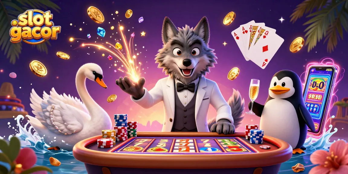 Rasakan keseruan slot gacor dengan slot mesin yang berputar dan karakter menakjubkan di kasino