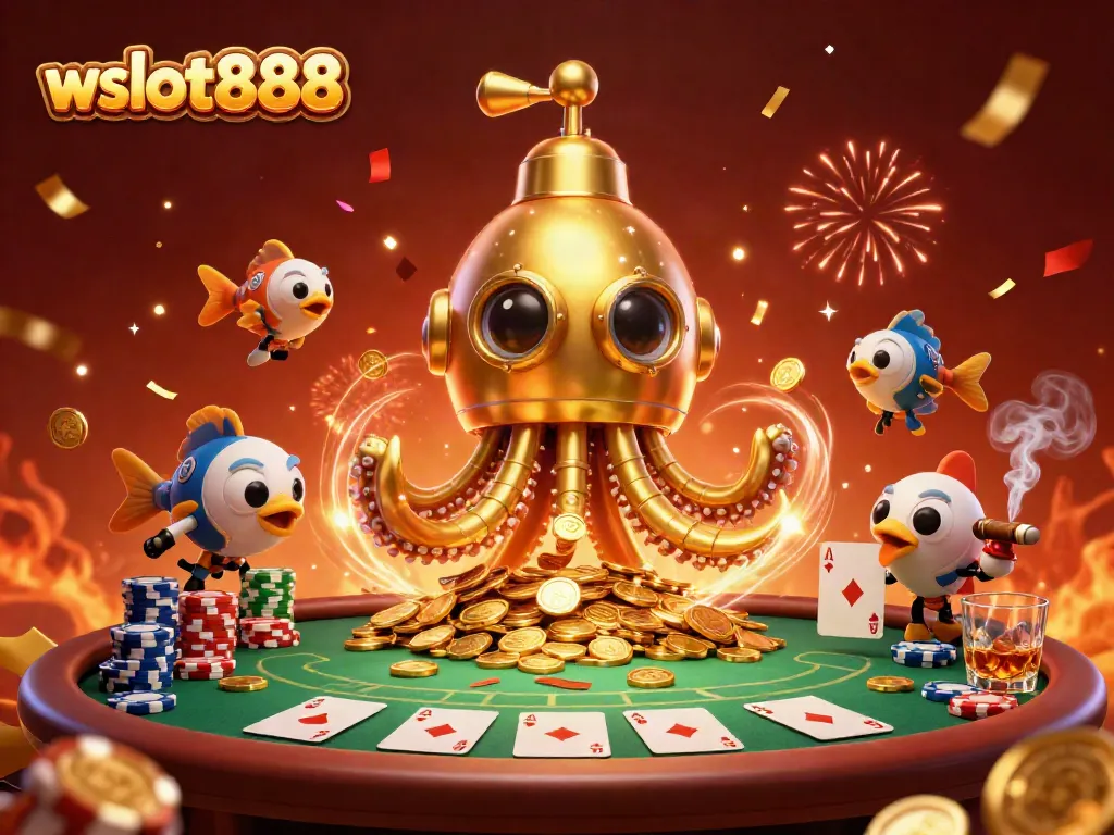 Wslot888 menghadirkan pengalaman bermain interaktif dengan ilustrasi 3D kasino mengesankan