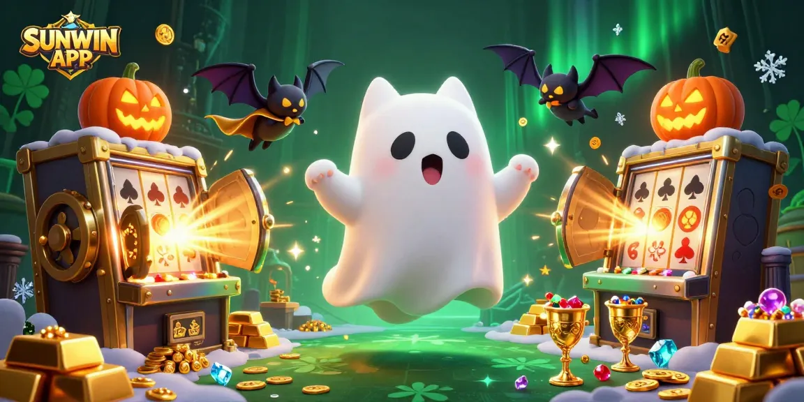 Engage with the thrilling SUNWIN APK ghostly gaming experience inside a haunted casino full of treasures.