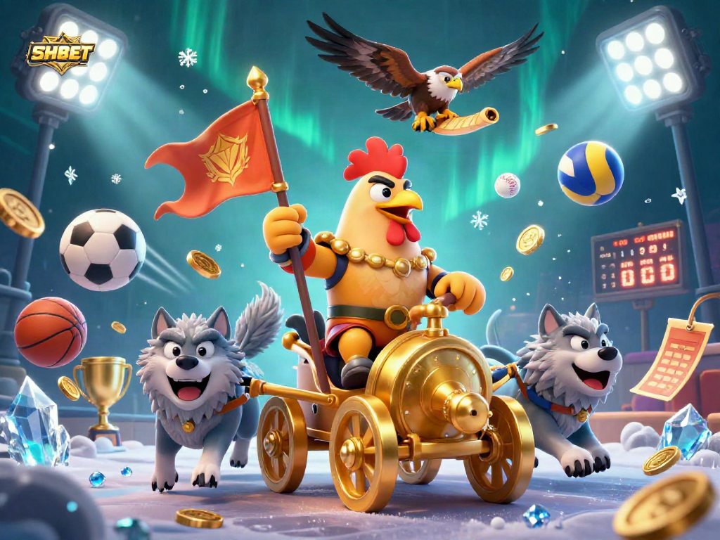 Experience thrilling gameplay with SHBET in a dynamic casino sports scene featuring exciting elements.
