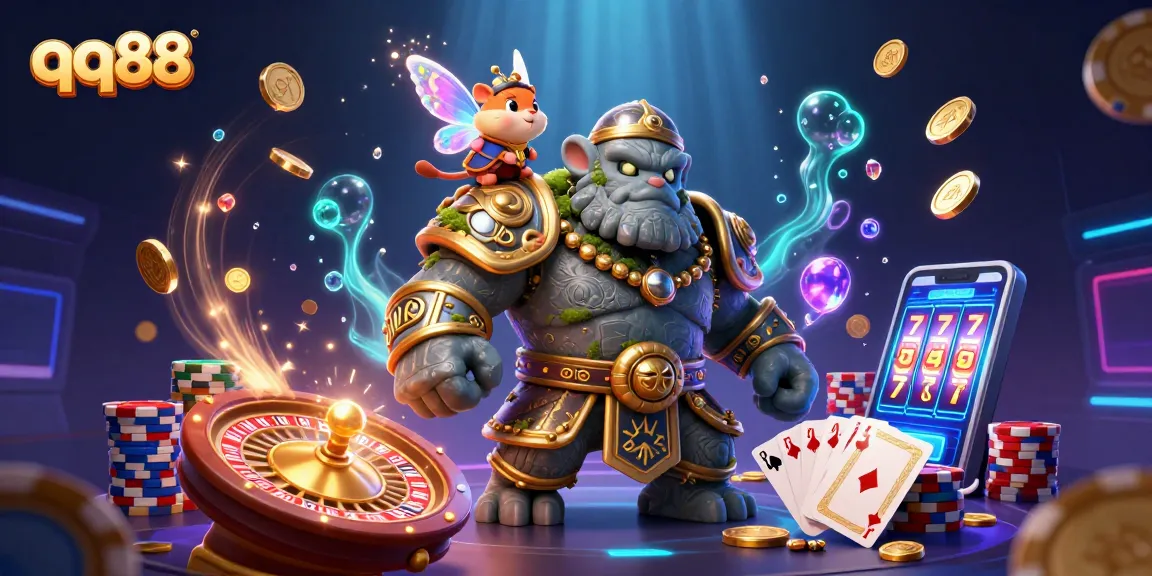 Experience thrilling gaming with QQ88 and immerse in a vibrant casino adventure.
