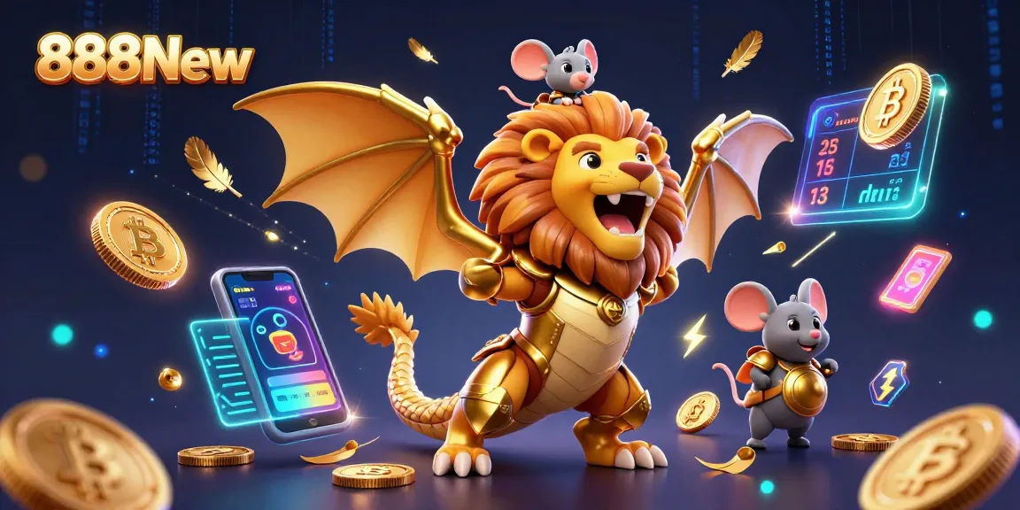Experience thrilling gameplay at 888New with vibrant casino elements and epic character action.