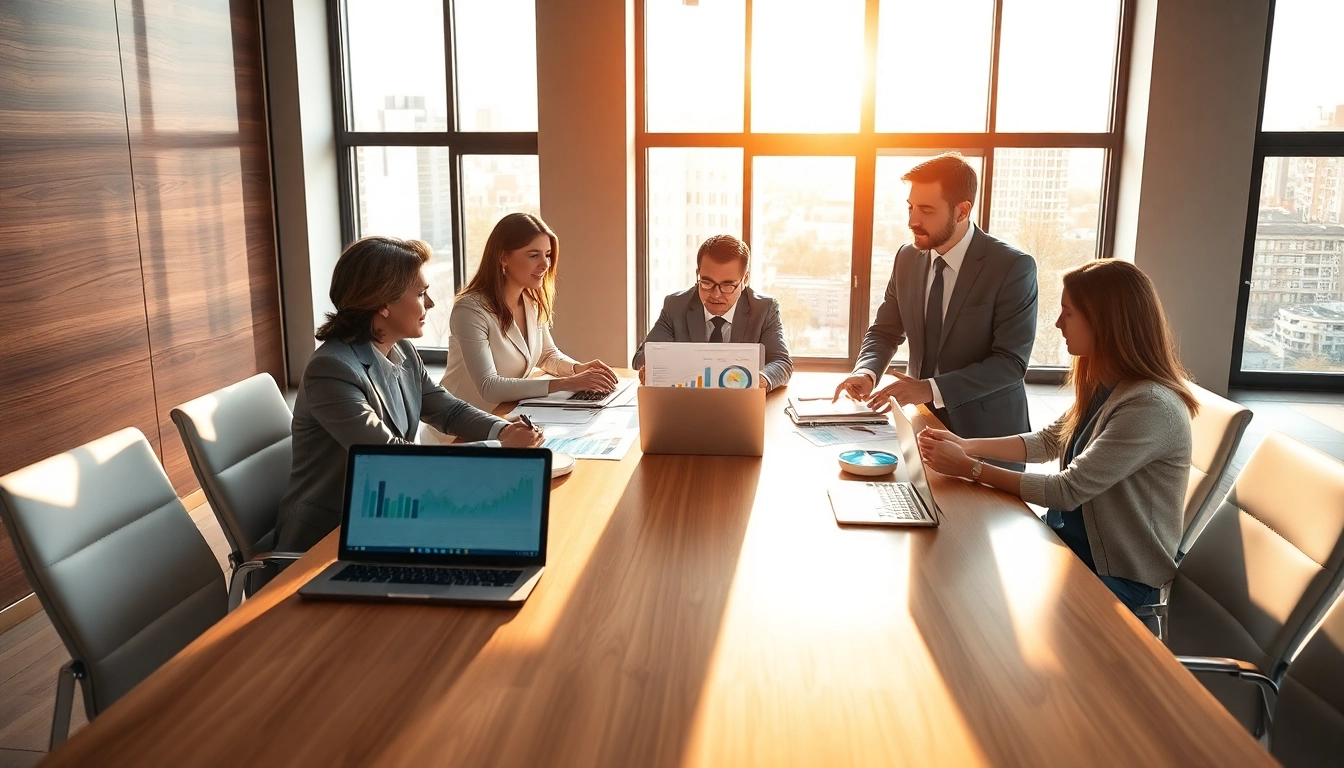 Capture of a dynamic discussion on live transfer merchant cash advance leads during a business meeting.