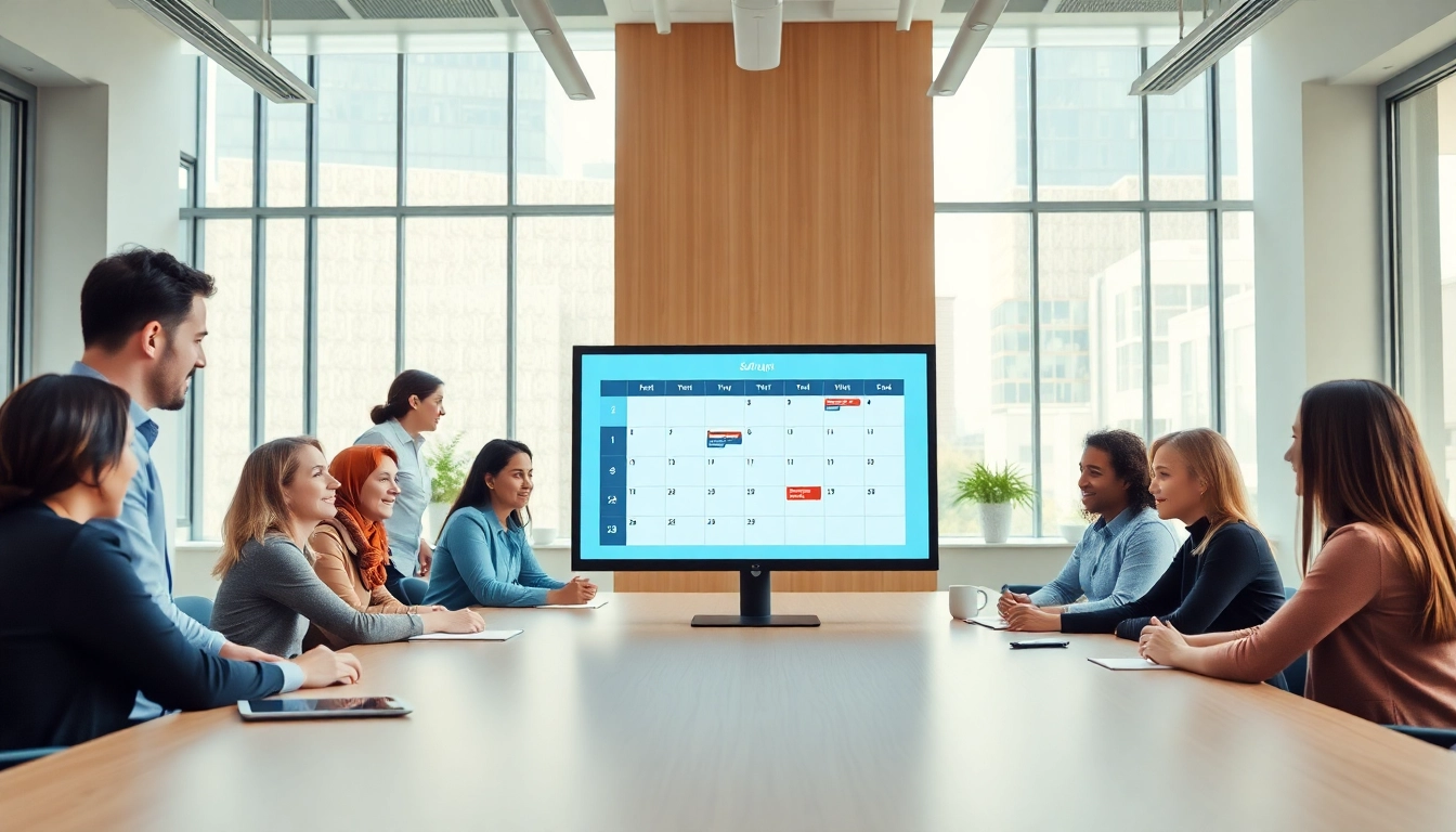 Streamlined collaboration to stop scheduling meetings manually with a digital calendar.