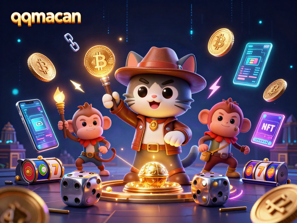Immerse yourself in the qqmacan gaming adventure, discovering golden artifacts and crypto treasures.