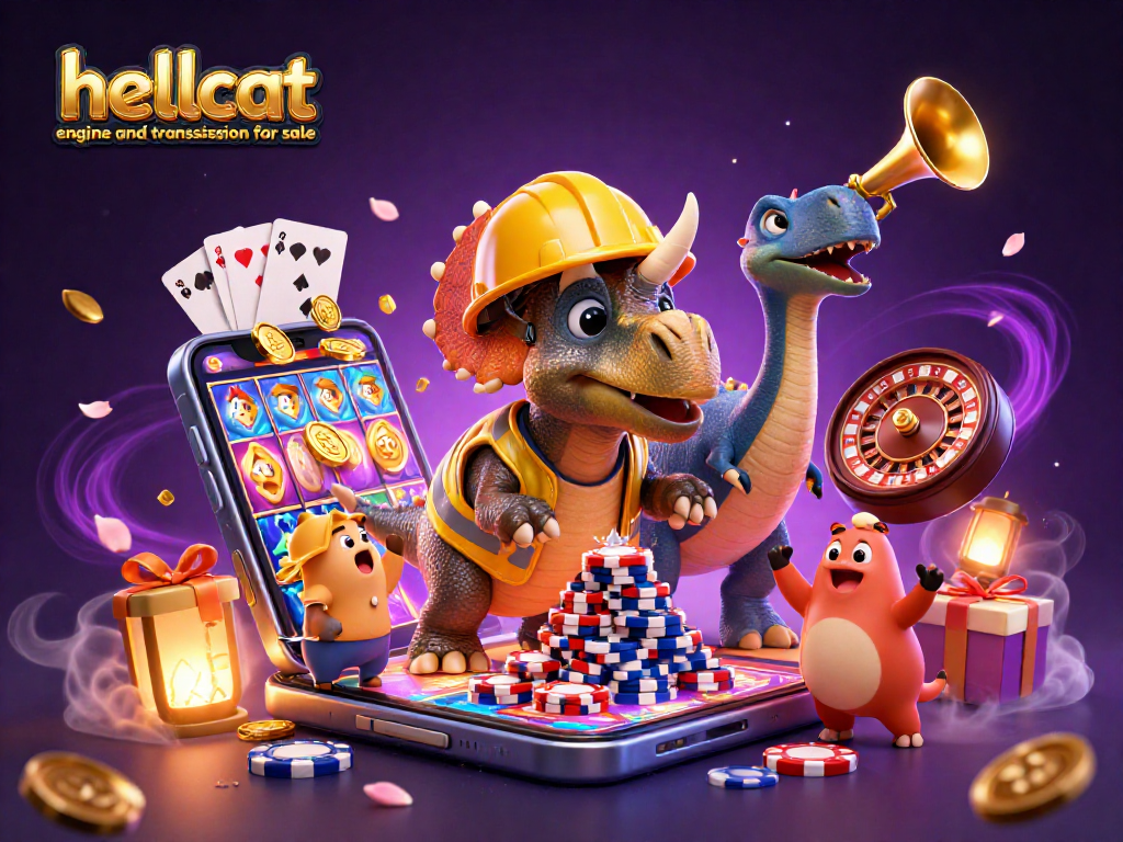 Play with the dynamic hellcat engine and transmission for sale by winning big in this vibrant gaming scene!