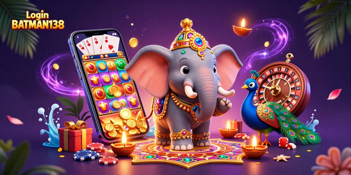 Login BATMAN138 dengan permainan slot seru dan elemen kasino yang menarik.