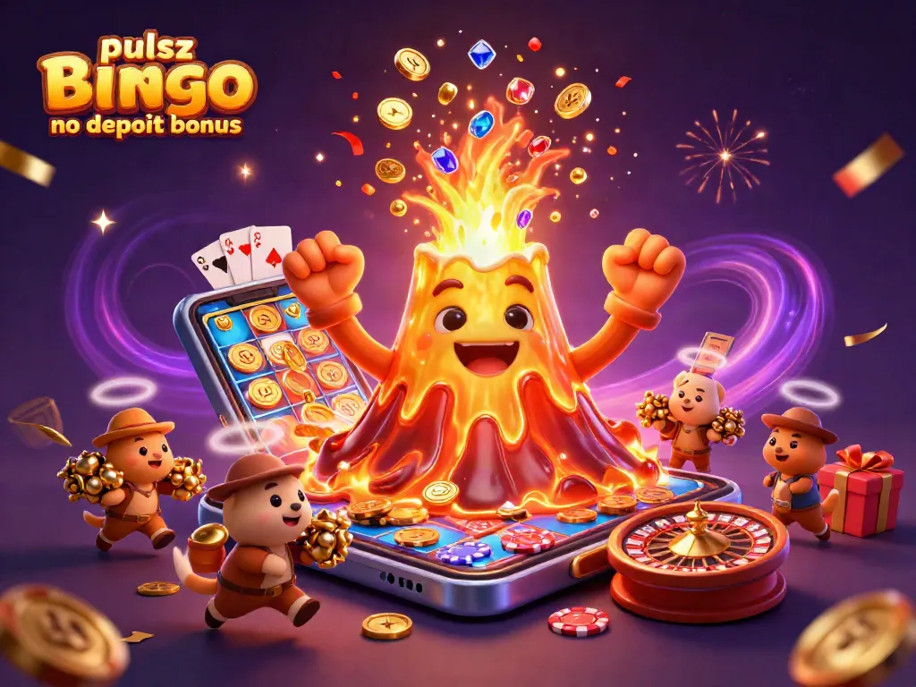 Pulsz bingo no deposit bonus offers players 5KGC and 2SC with exciting gameplay and treasure.