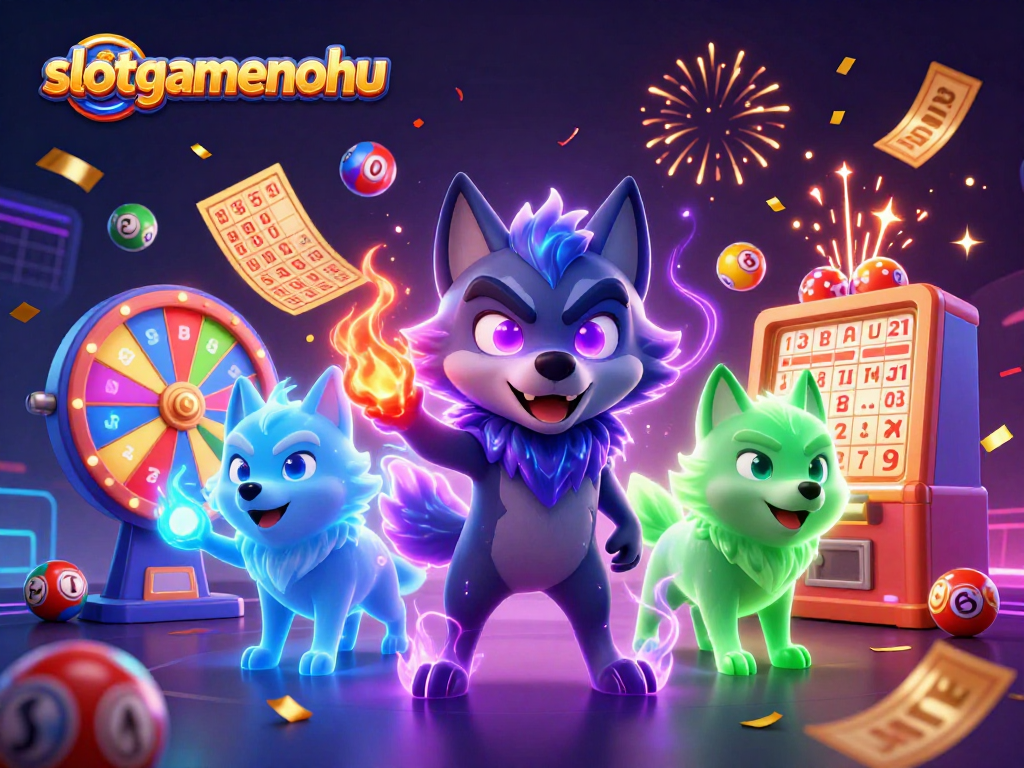 Experience thrilling jackpots with slotgamenohu's vibrant gaming adventure in a lively casino atmosphere.