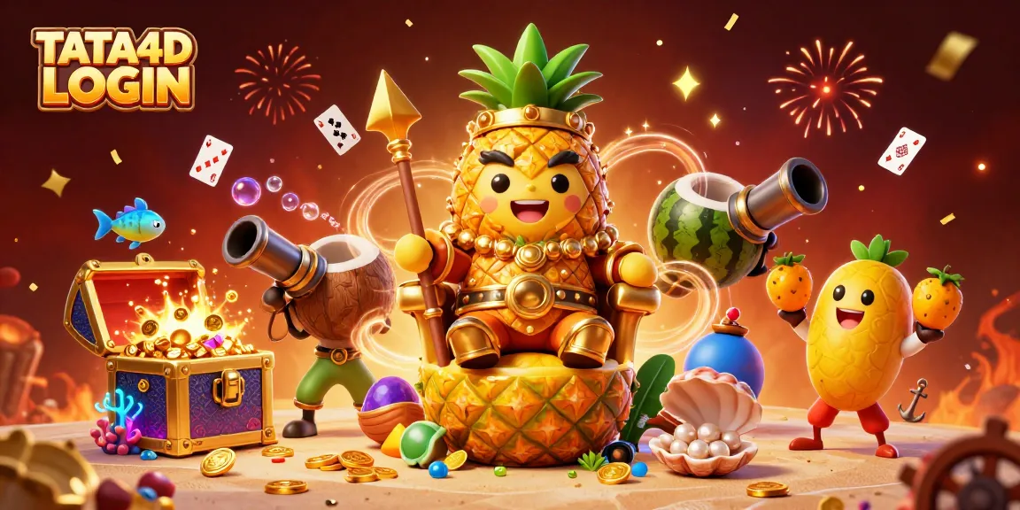 TATA4D LOGIN invites players to experience exciting gaming adventures on a vibrant beach casino.